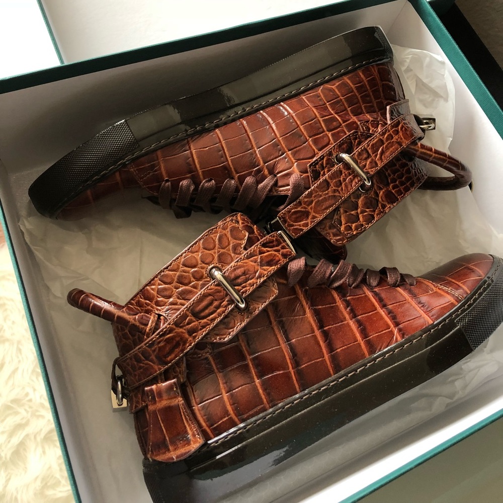 100mm Croc Buscemi pristine condition